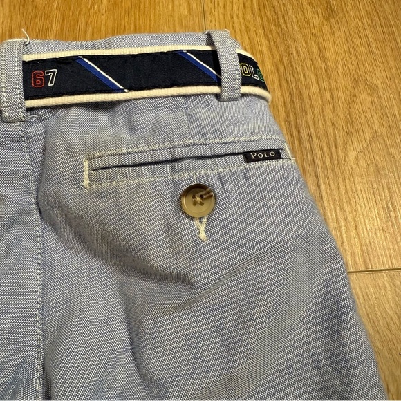 Polo by Ralph Lauren Chambray Cotton Light Blue Pants Boys Size 4T - Picture 5 of 6